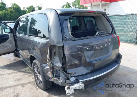 2016 Dodge Grand Caravan Sxt из США, поврежденный, VIN 2C4RDGCG1GR369284